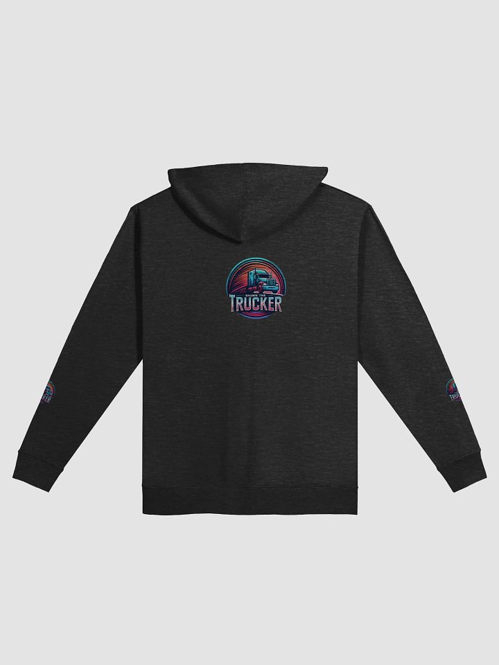 trucker zip up hoodie product image (8)