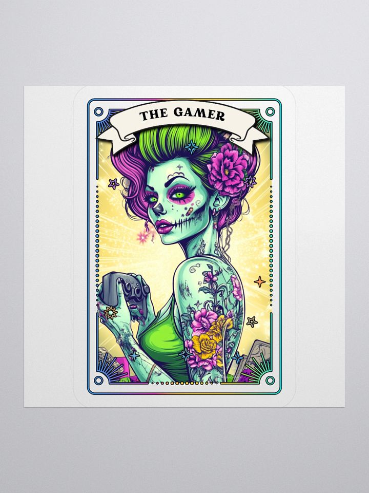 Zombabes: The Gamer Sticker product image (1)