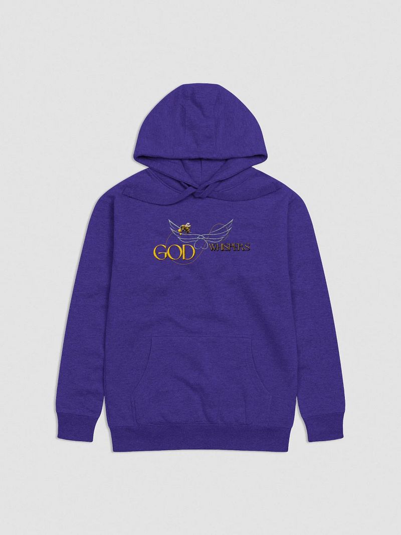 GW Purple embroidered hoodie