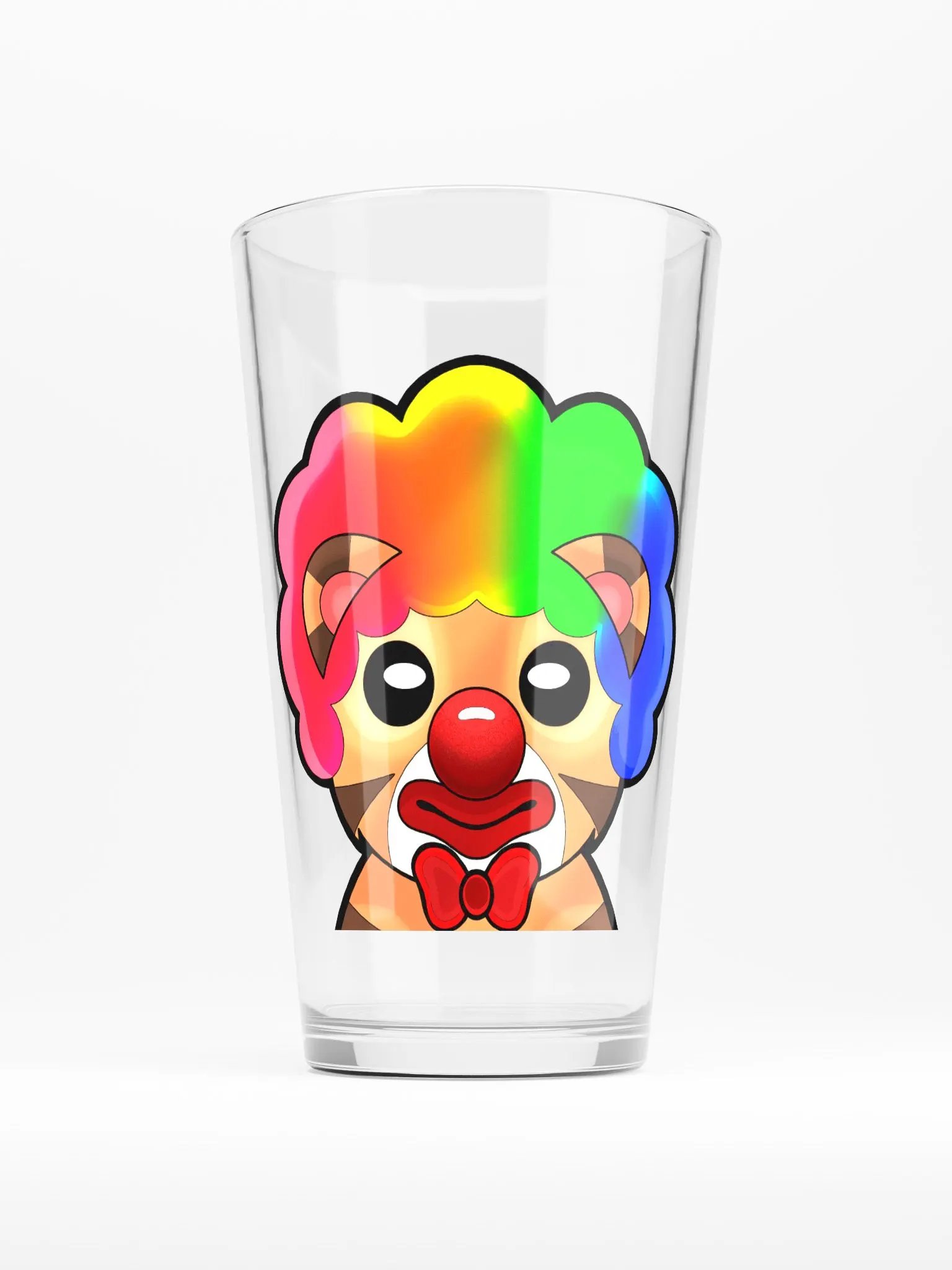 TheMafiaQueen Clown Shaker Pint Glass product image (1)