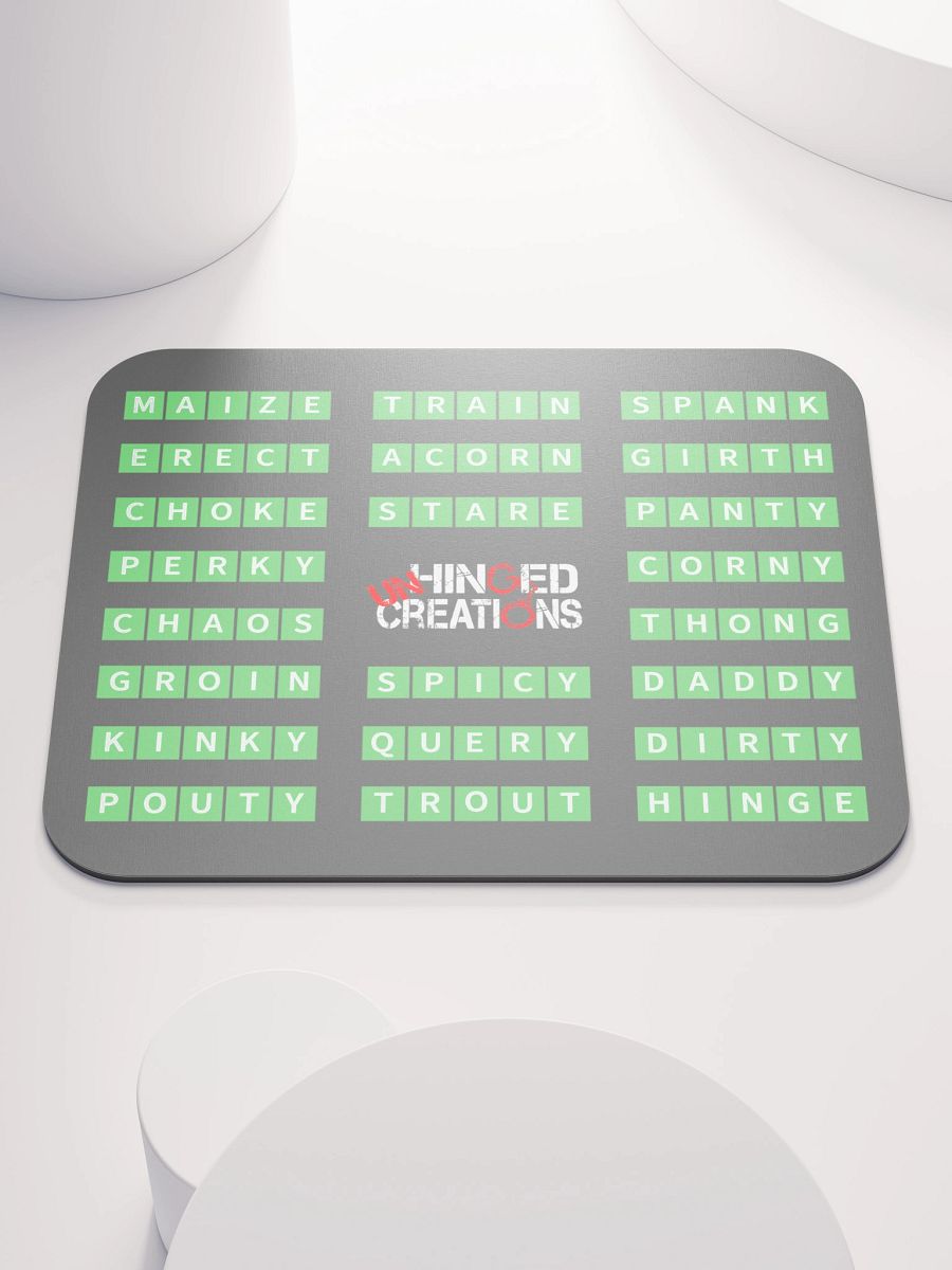 Multi Word Mousepad - Dark product image (1)