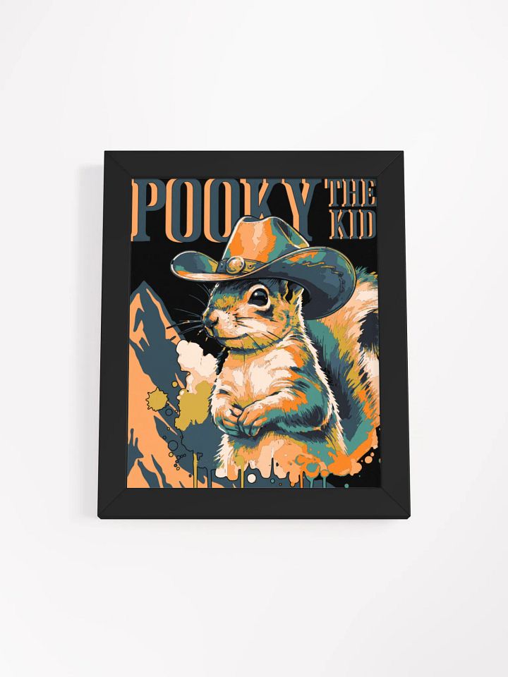 Vibrant Ayous Wood Framed Matte Poster product image (2)