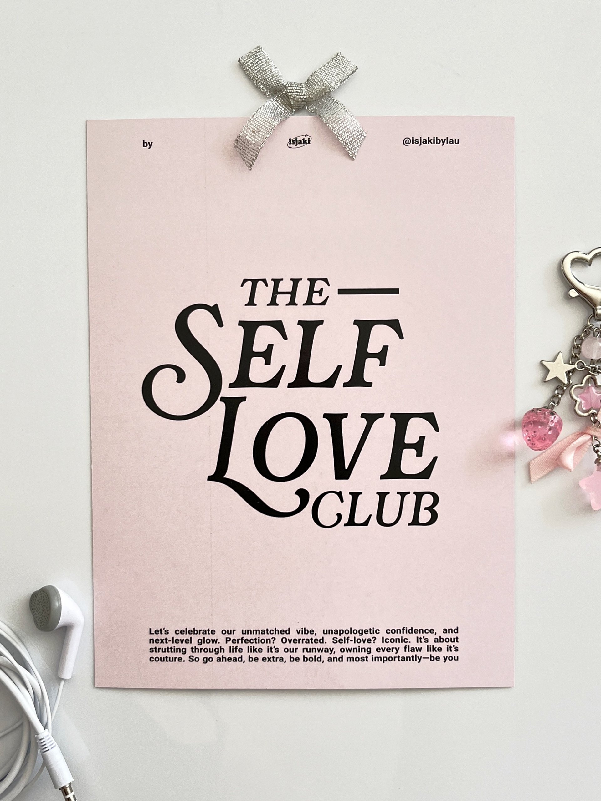 Self Love Club Pink Print product image (3)