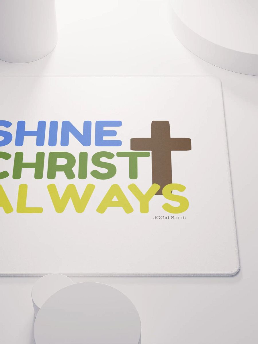 Shine Cross gaming mousepad product image (5)