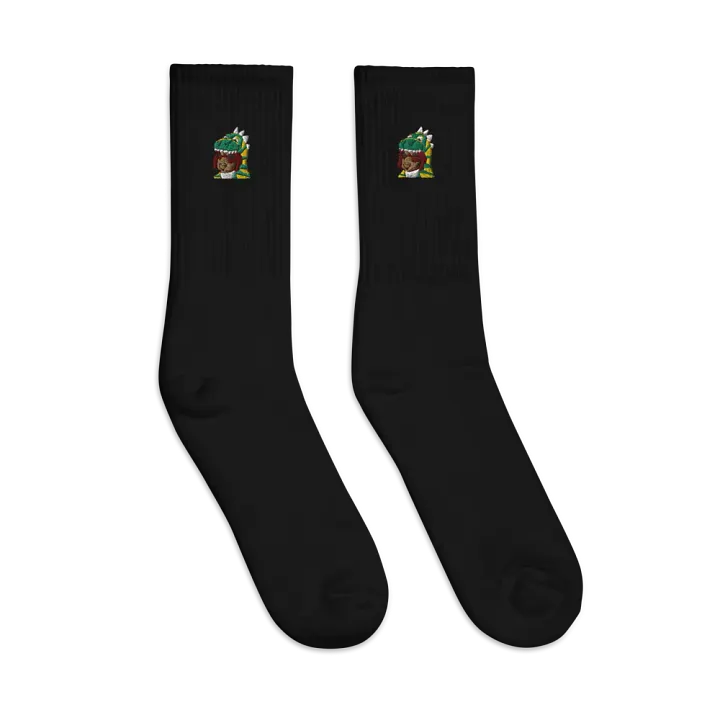 HollyRex Hughie Embroidered Crew Socks product image (1)