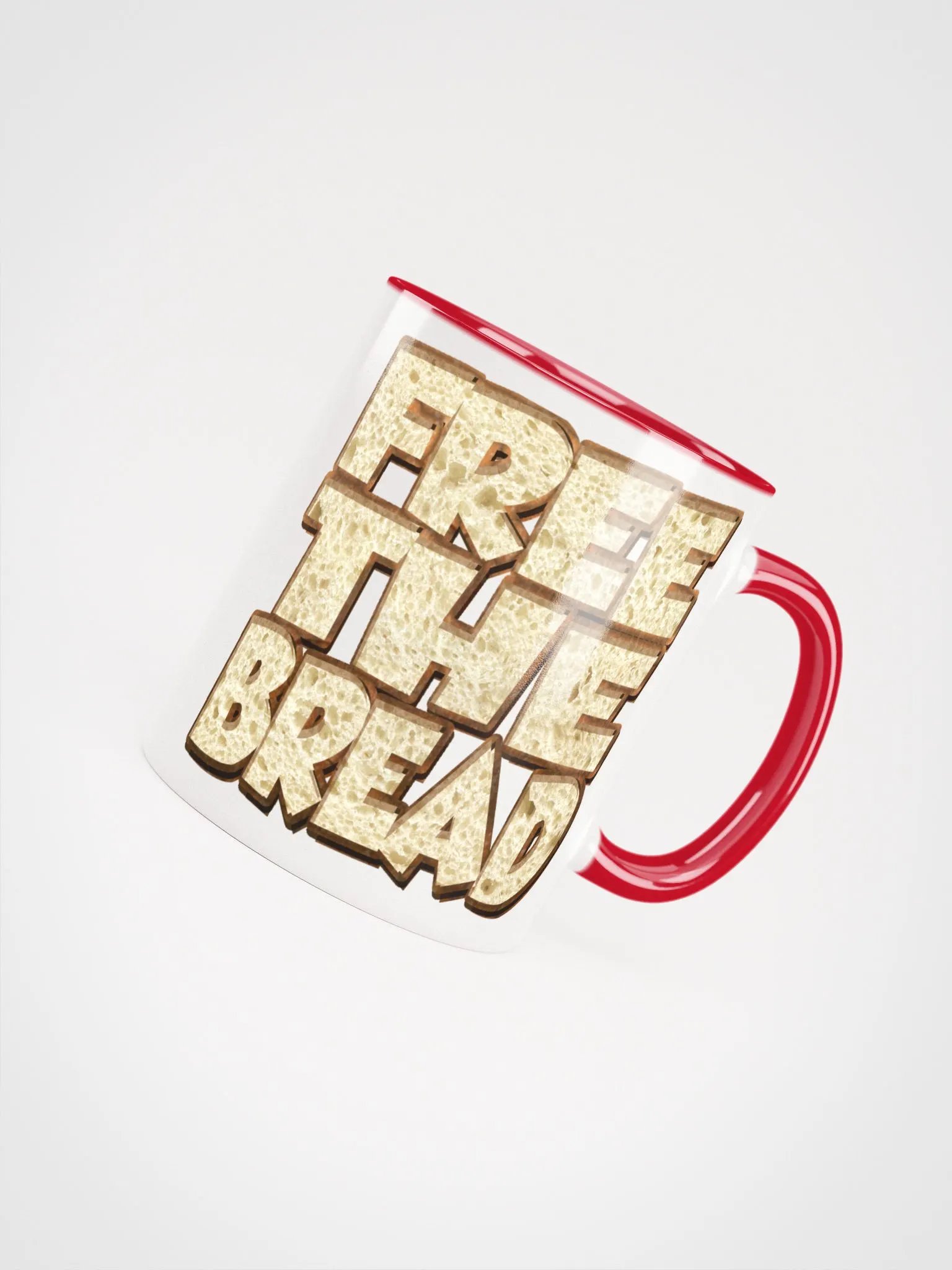 Free the Bread Mug with Colour Inside product image (20)