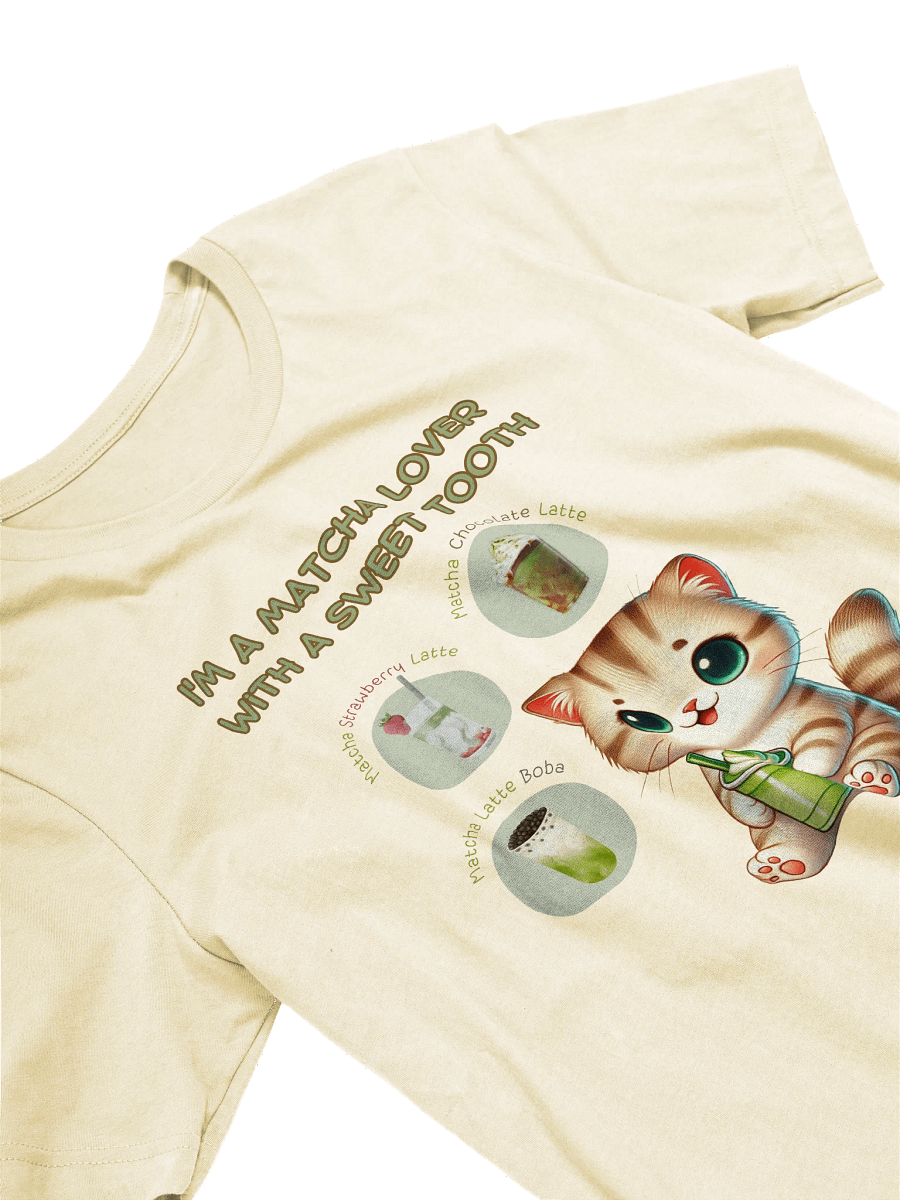 Matcha Lover Meow T-Shirt product image (3)