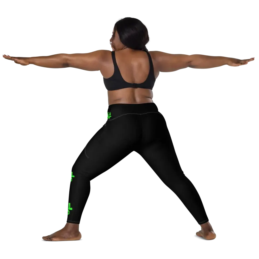 LVL UP Black Yoga Pants product image (8)