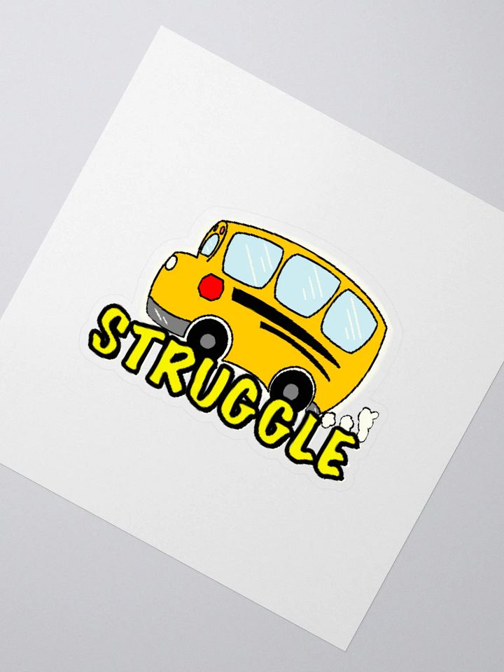 Struggle Bus Sticker product image (2)