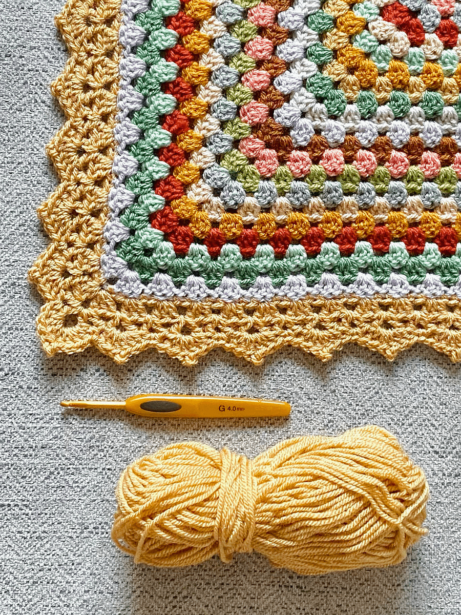Granny Love Blanket Pattern product image (1)