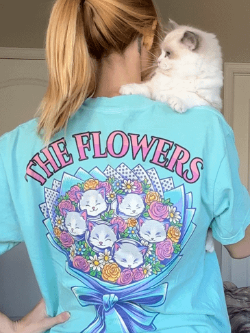 Kitten Bouquet T-Shirt product image (4)