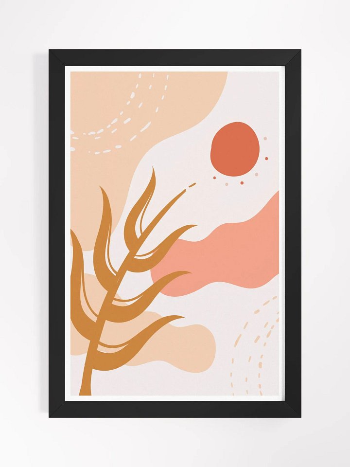 Ethereal Flora Framed Matte Poster product image (4)
