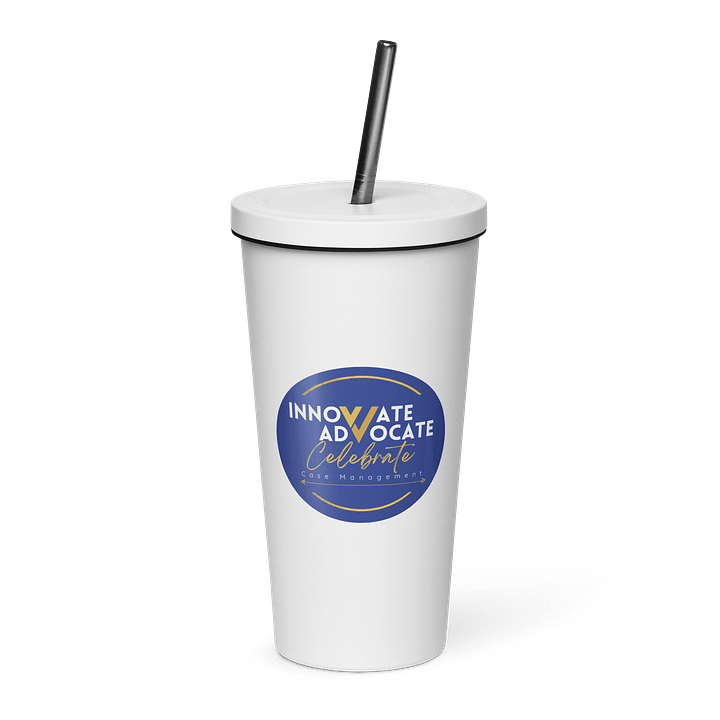 CM Week 2025 Insulated Tumbler with a Straw product image (1)