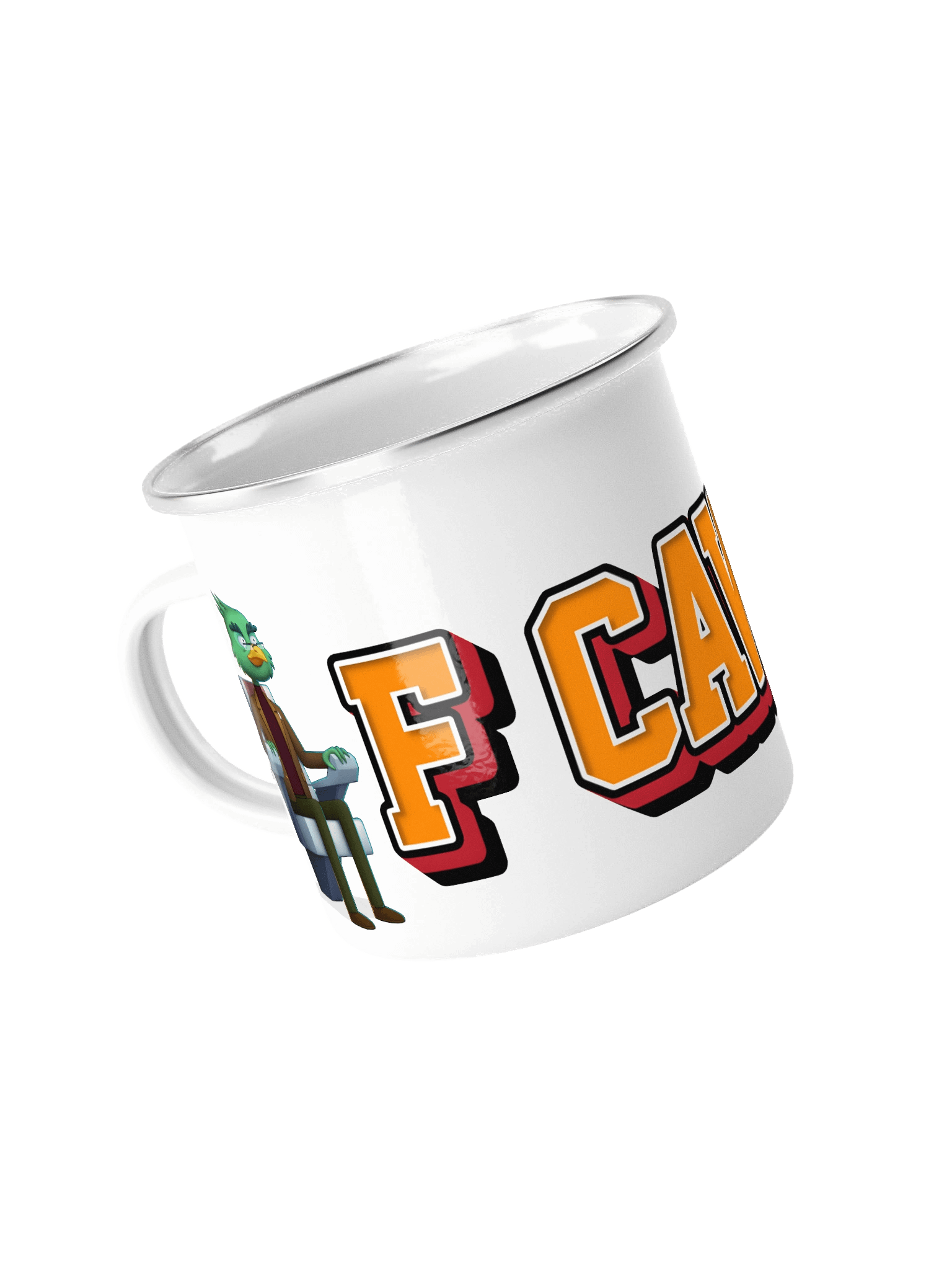 F CAW F Enamel Mug product image (4)