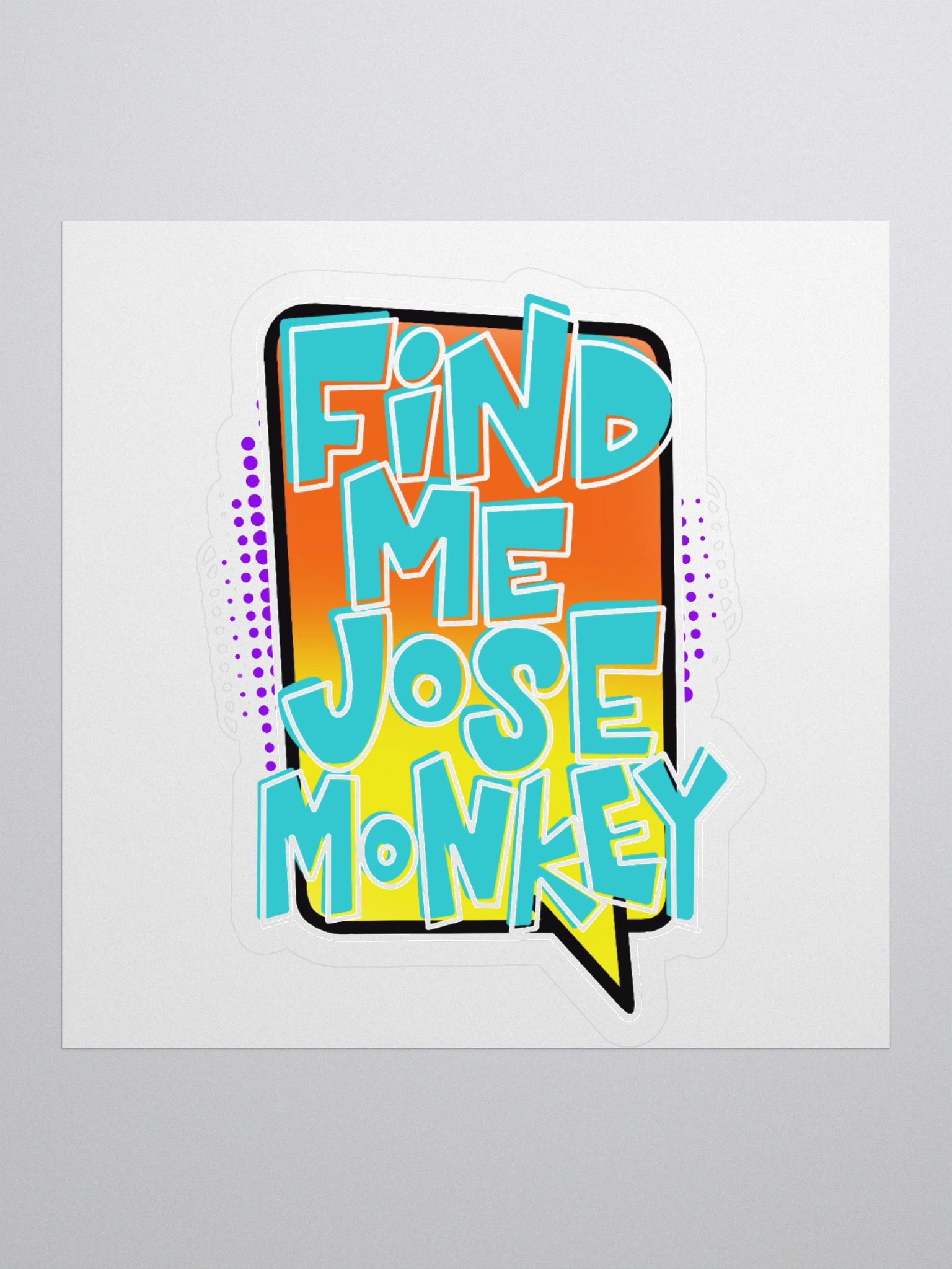 Karen's "Find Me" Sticker product image (1)