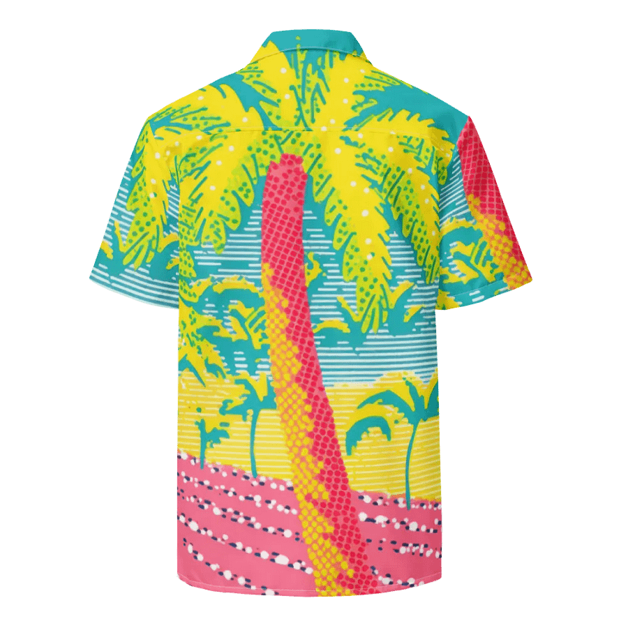 Neon Tropics Button-Down Shirt product image (12)
