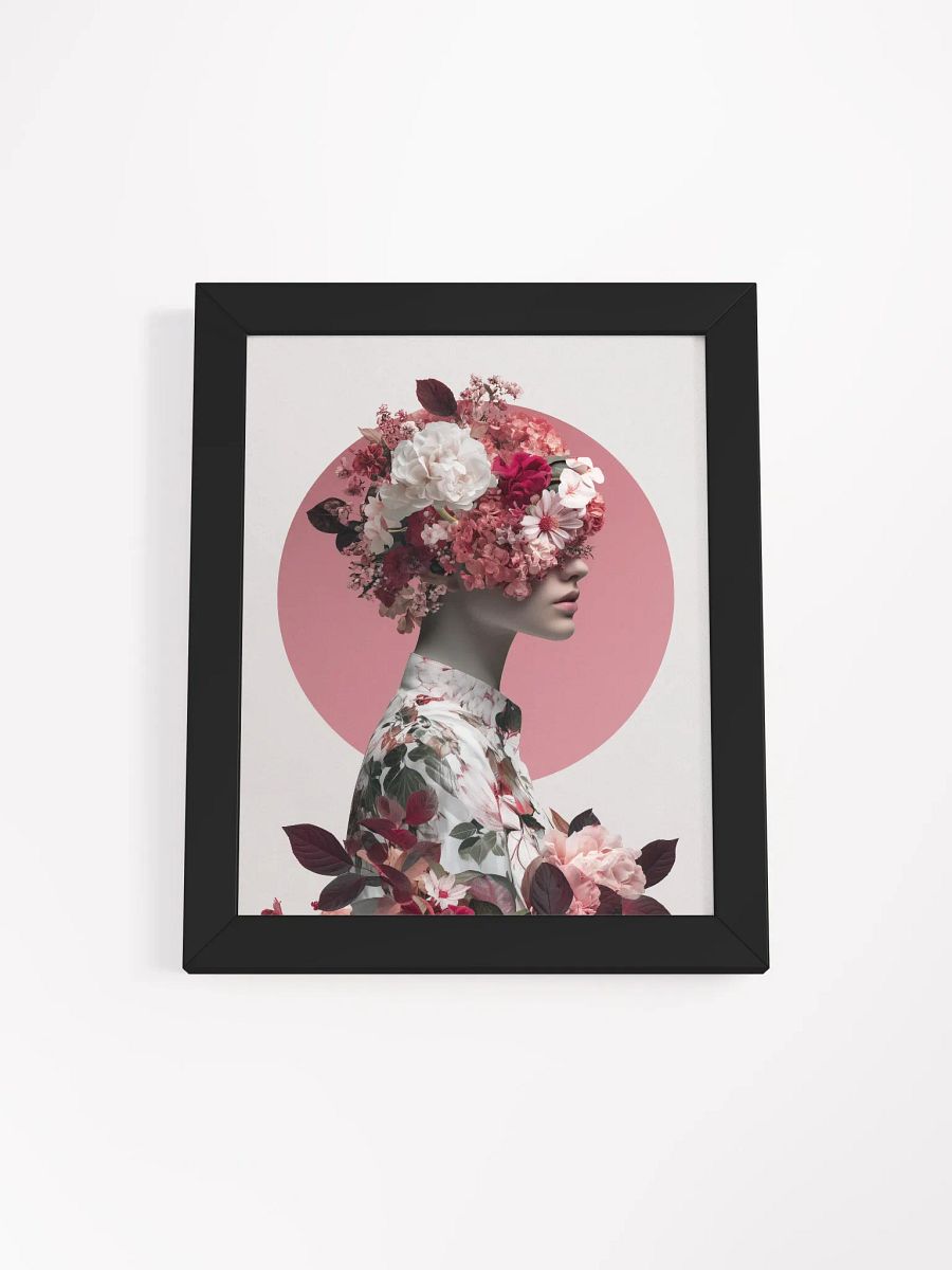 Floral Silence Framed Poster product image (7)