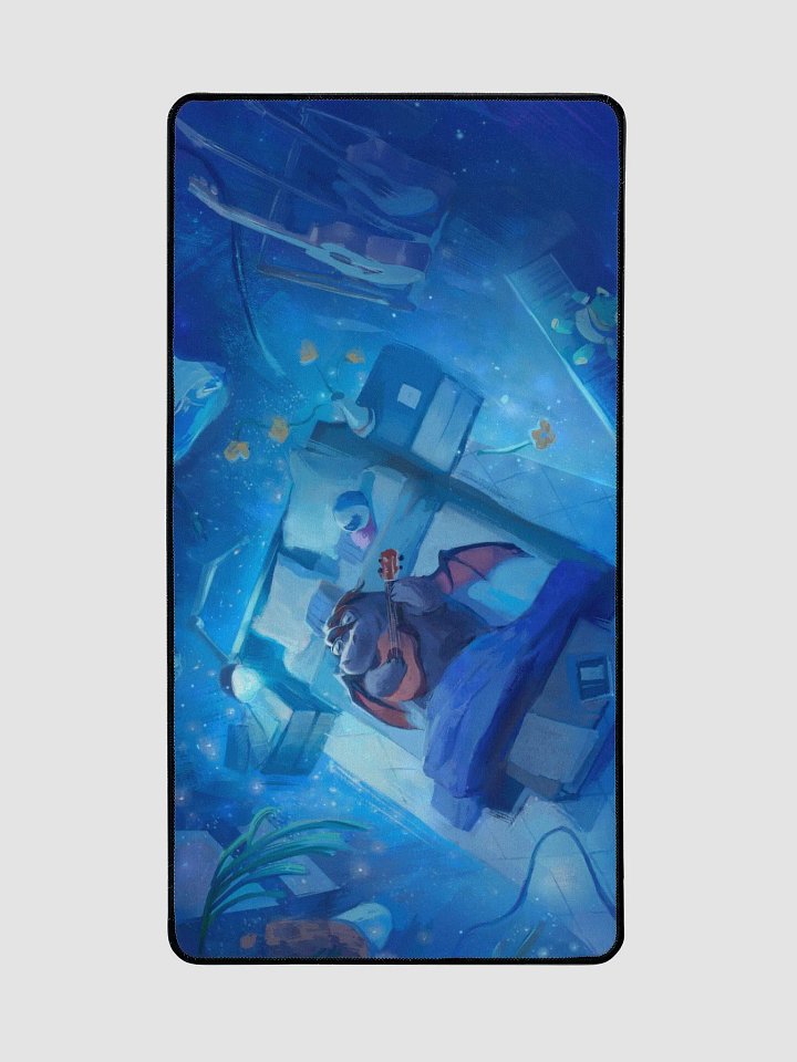 Space Hippo Desk Mat 15.5
