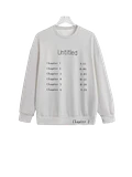 UNTITLED UNISEX SWEAT-SHIRT product image (1)