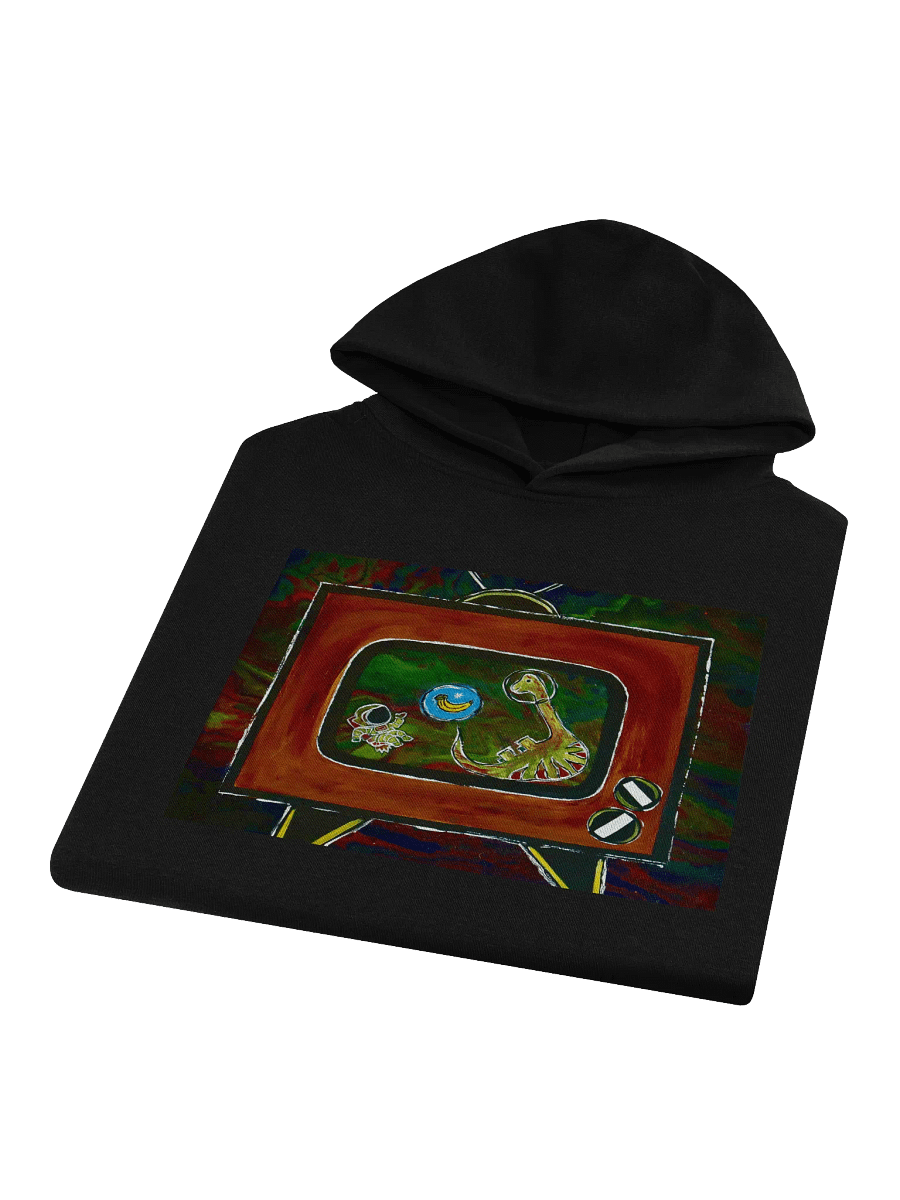 When The Spaceman Met The Space Dinosaur Oversized Hoodie product image (4)