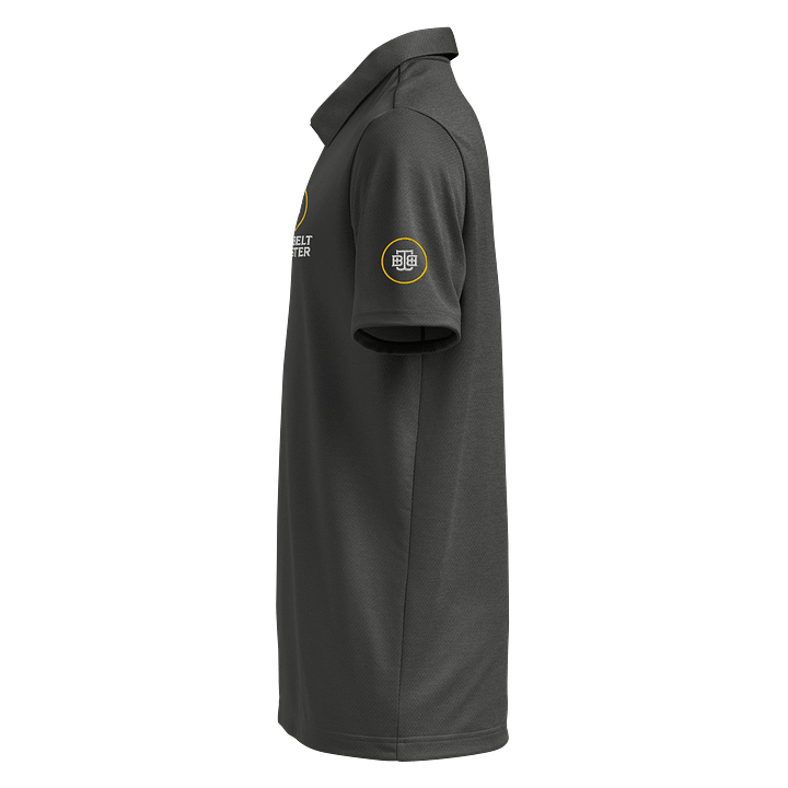 Adidas x BBB Space-Dyed Polo Shirt Black Melange product image (2)