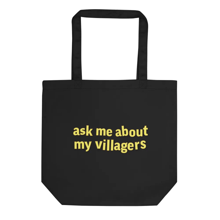 Ask Me About My Villagers Tote Bag product image (1)
