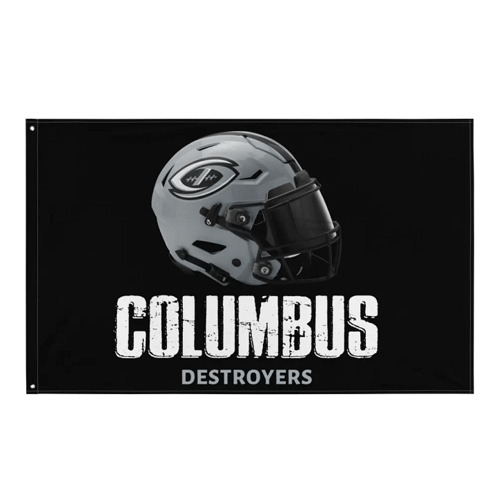 Columbus Destroyers Team Flag product image (1)