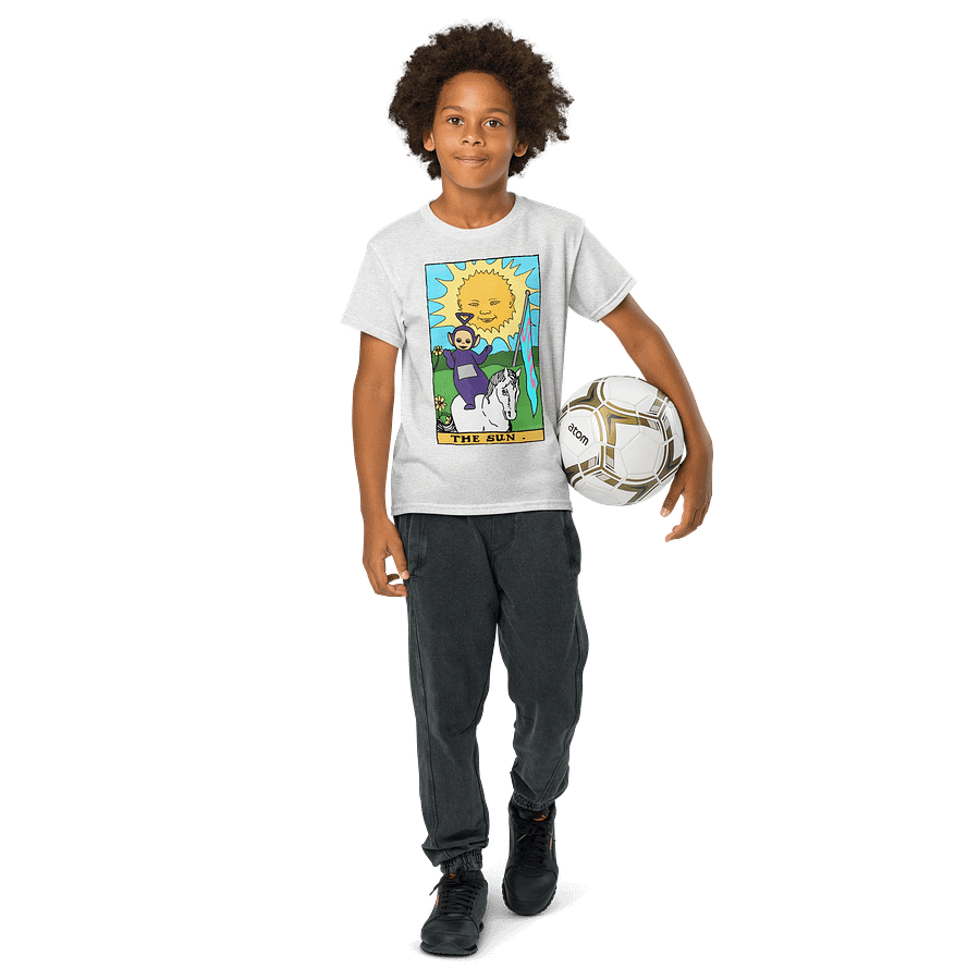 Teletubbies Sun Tarot Card Kid Shirt product image (73)