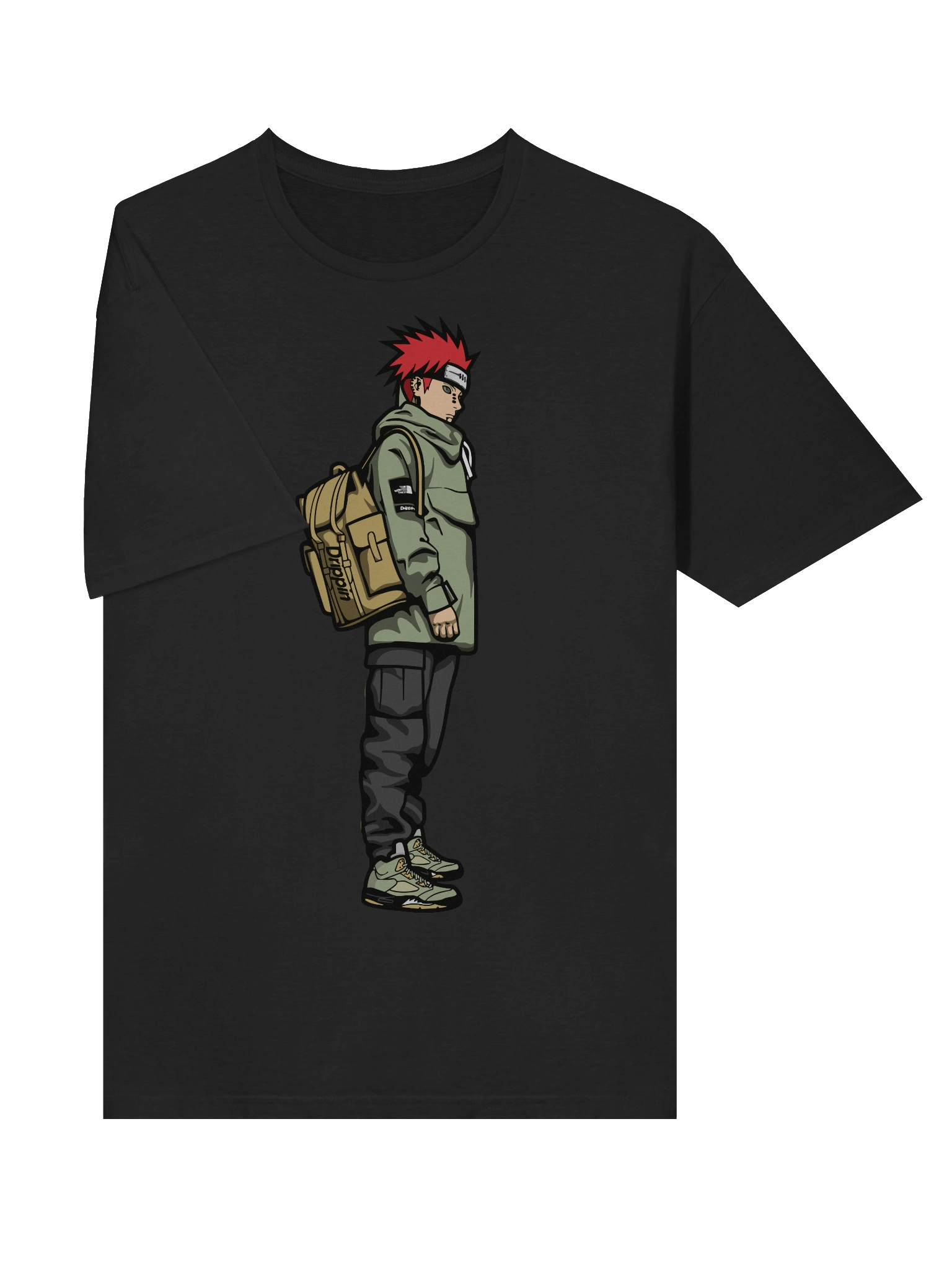 Urban Red Spike Wanderer – Gildan Softstyle T-Shirt product image (3)