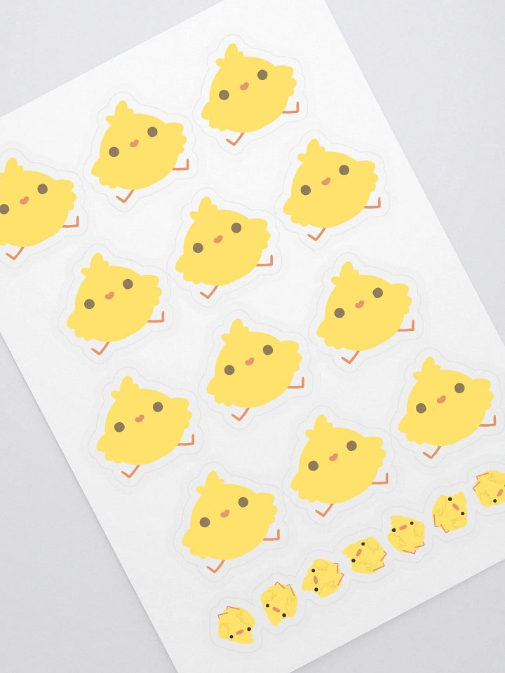 Canary Stickers 12-pack product image (1)