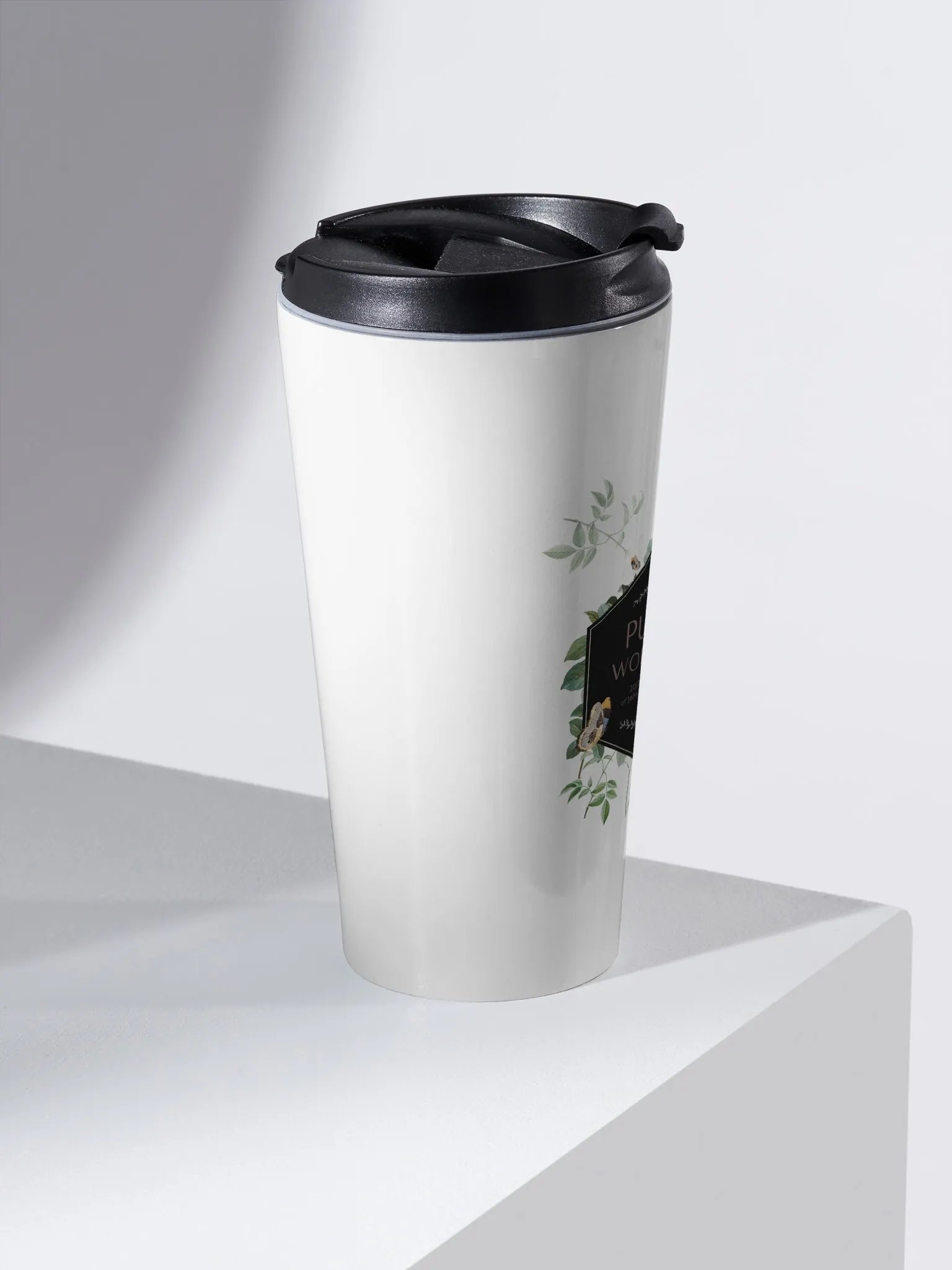 "Pure Worship" 2025 Convention | Botanical Stainless Steel Travel Mug product image (2)