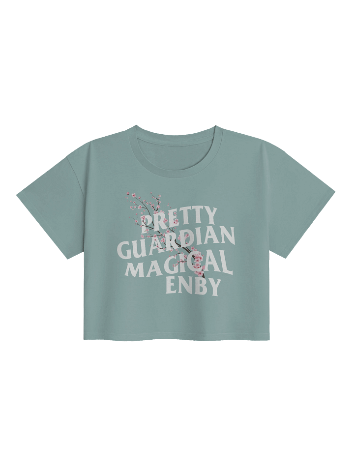 Pretty Guardian Magical Enby Hypebeast Crop Tee product image (9)