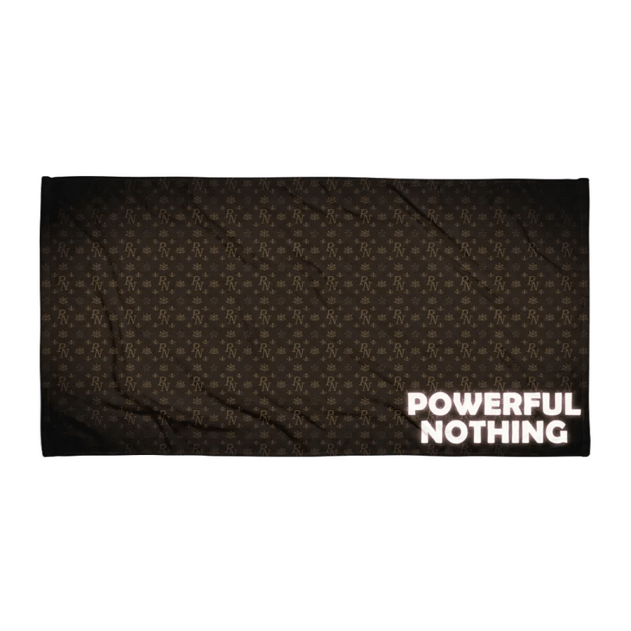 Powerful Nothing Beach Towel product image (1)
