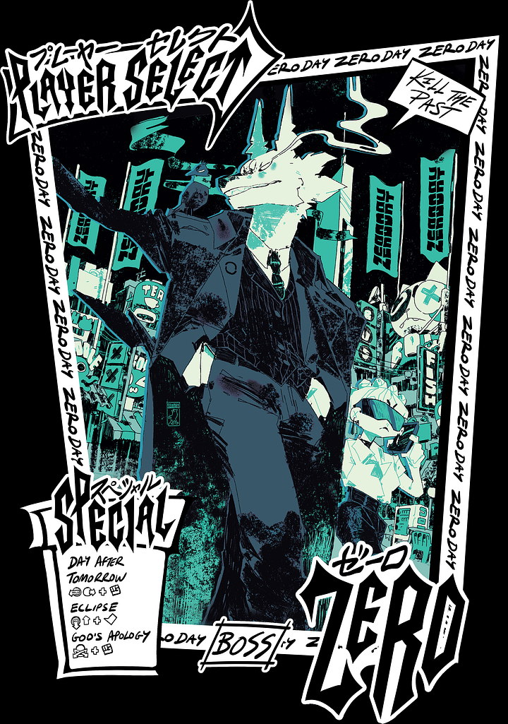 Zero Character Select Tee product image (2)