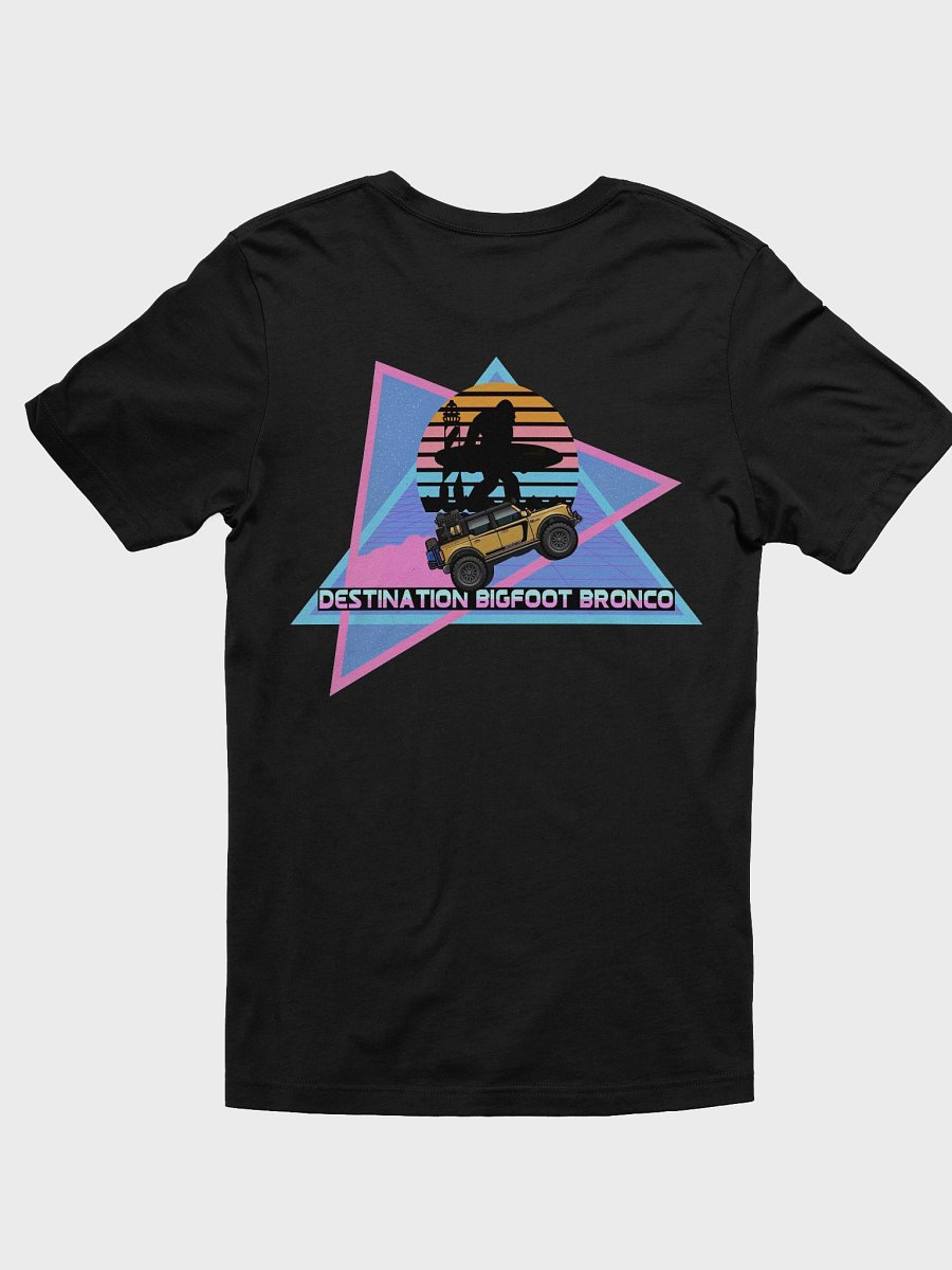 JC Edition Destination Bigfoot Bronco Retro-Inspired T-Shirt (Black) product image (2)