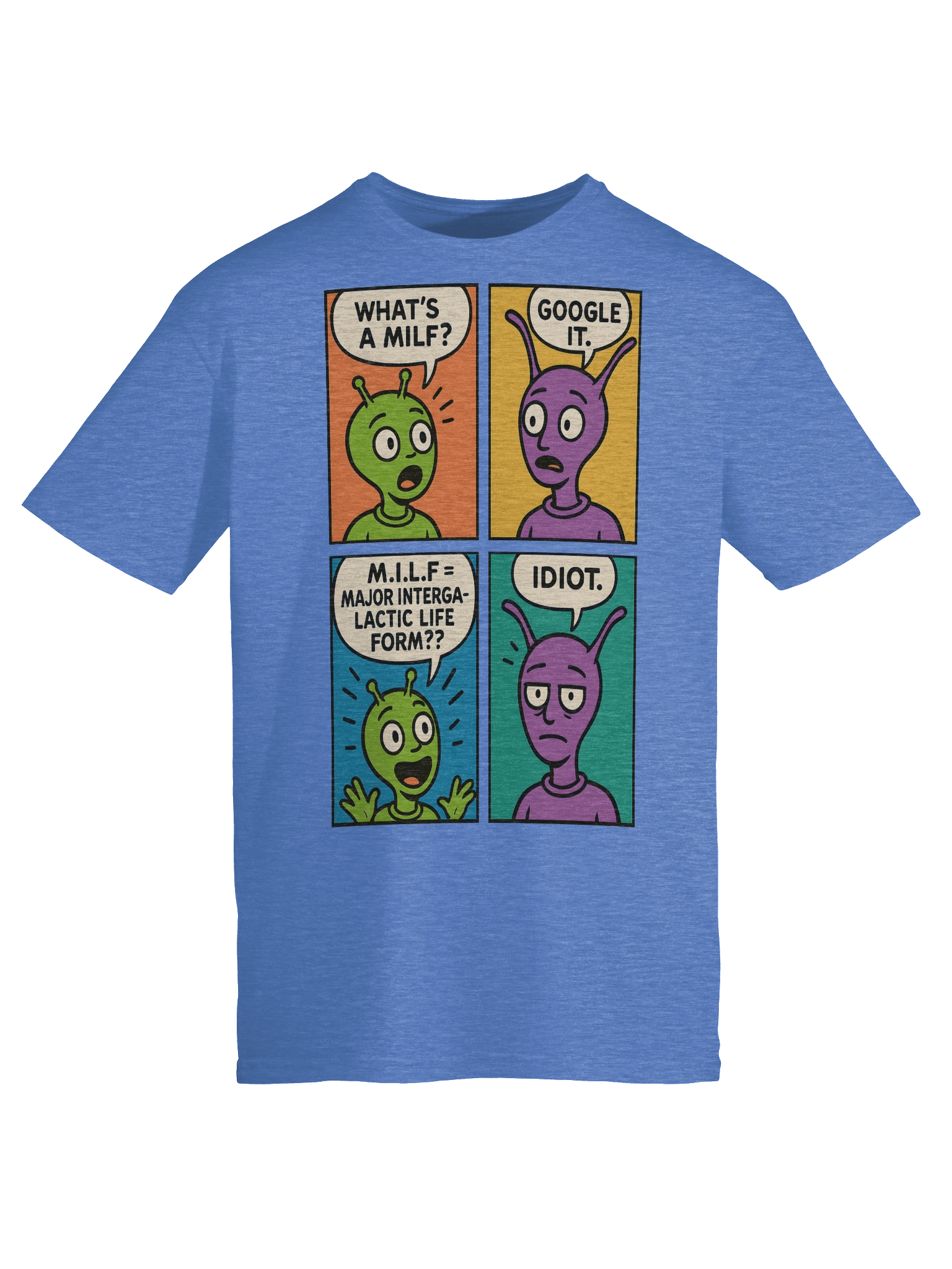 curious extraterrestrial - Funny humor tee product image (63)