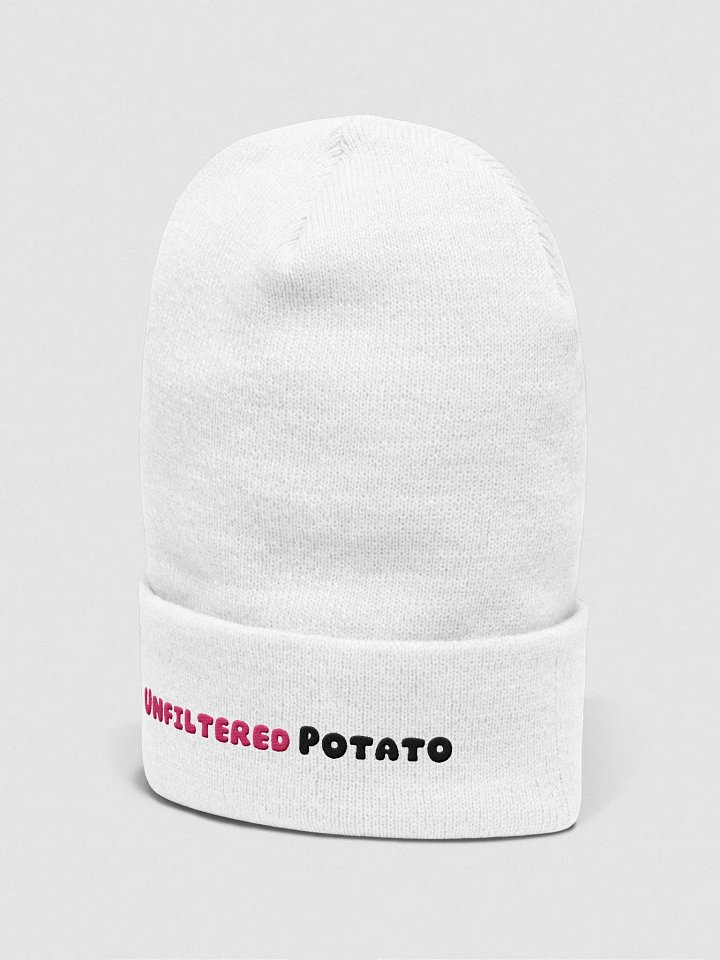 UNFILTERED Cuffed Beanie - Black/Pink Font product image (17)