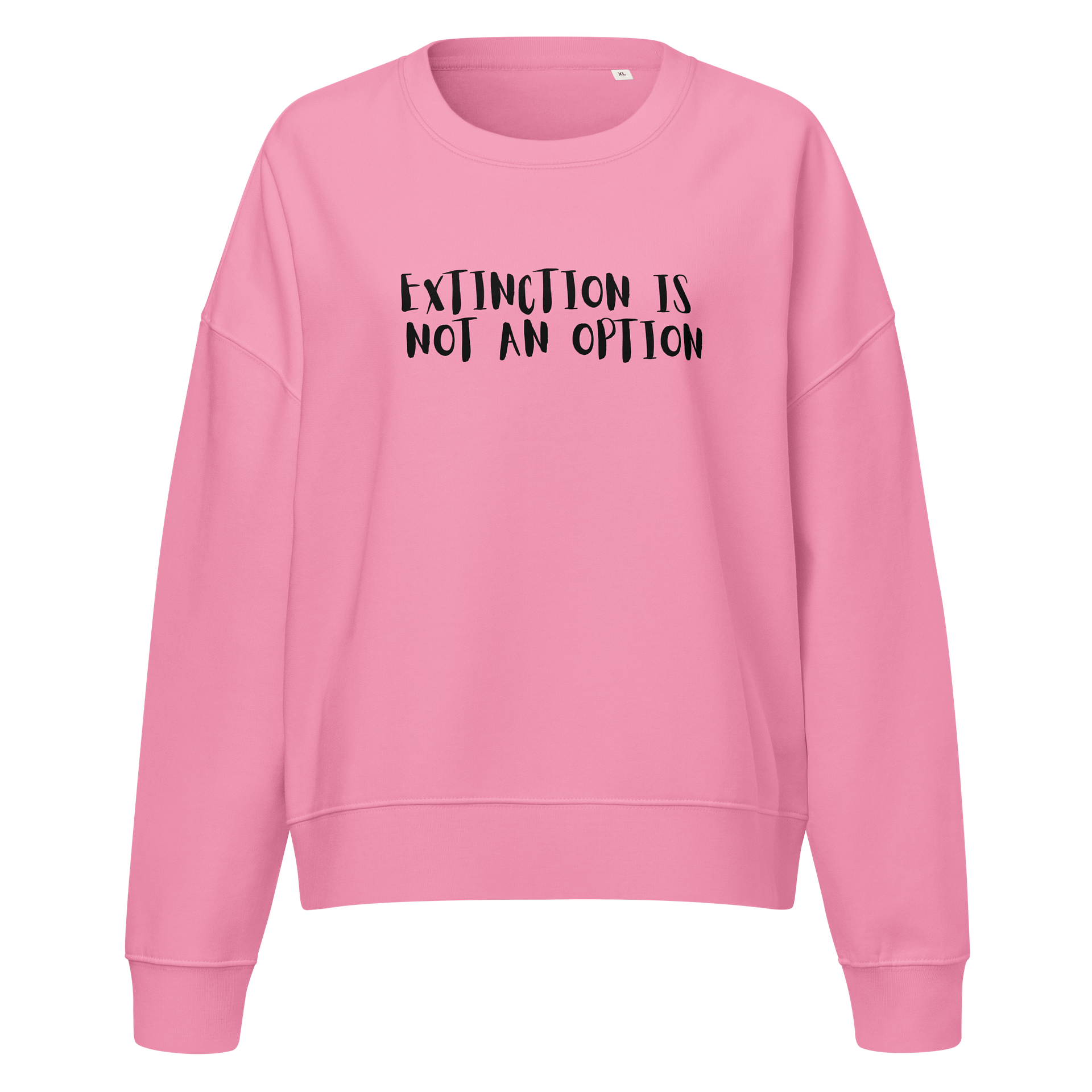 Extinction is not an option - organic cotton product image (2)