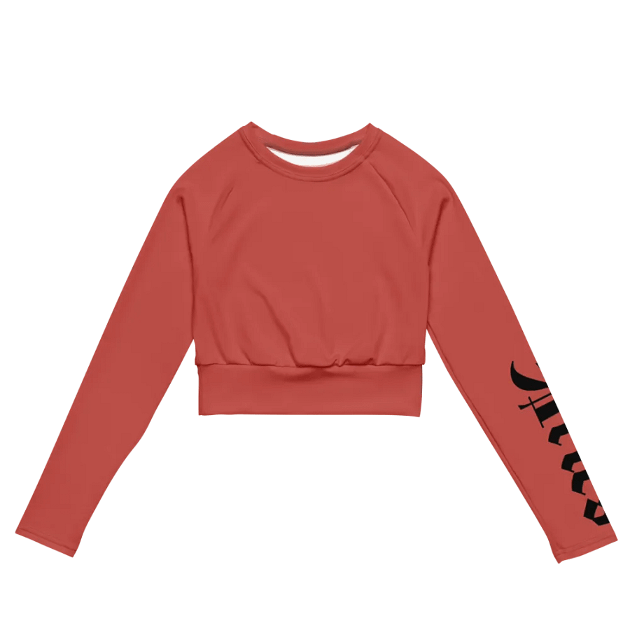 Aries Eco-Chic Long Sleeve Crop Top product image (2)
