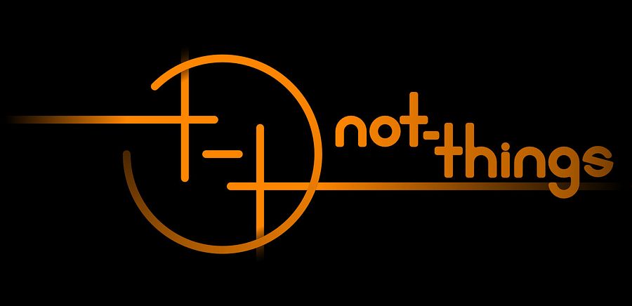 not-things logo and name mug (black) product image (13)