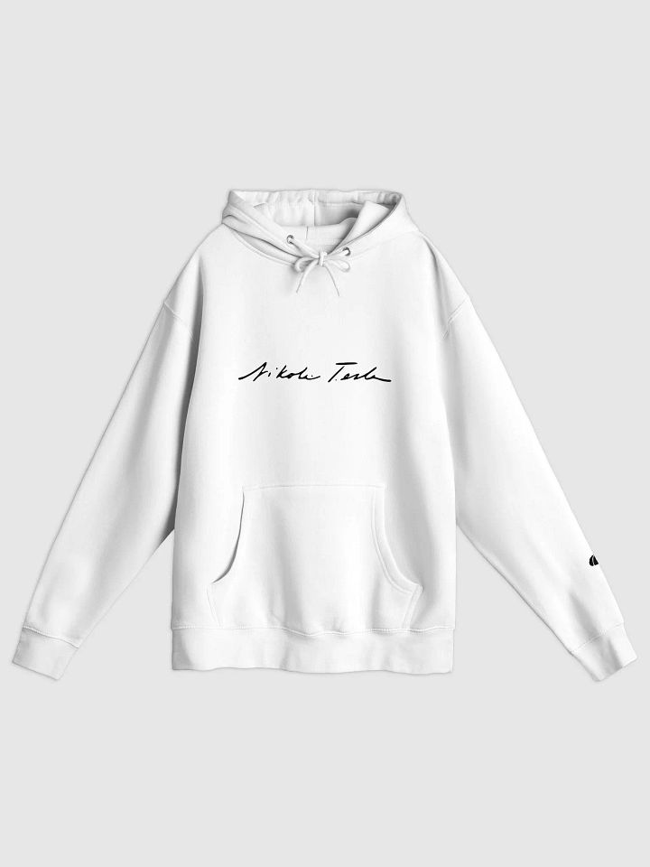 Tesla White Hoodie product image (1)