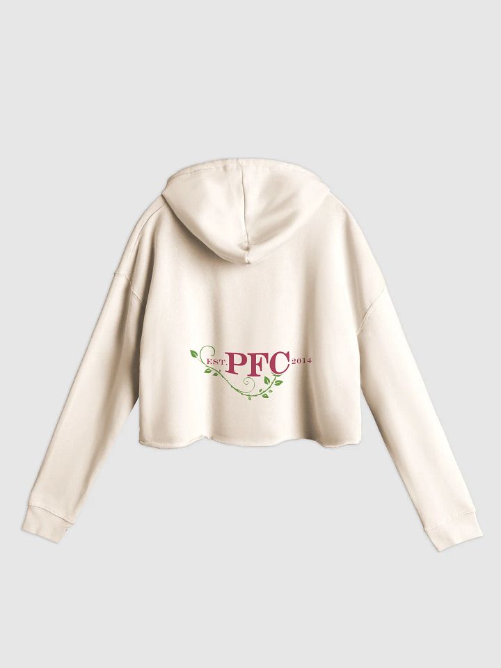 Rose Floral Cropped Hoodie product image (2)