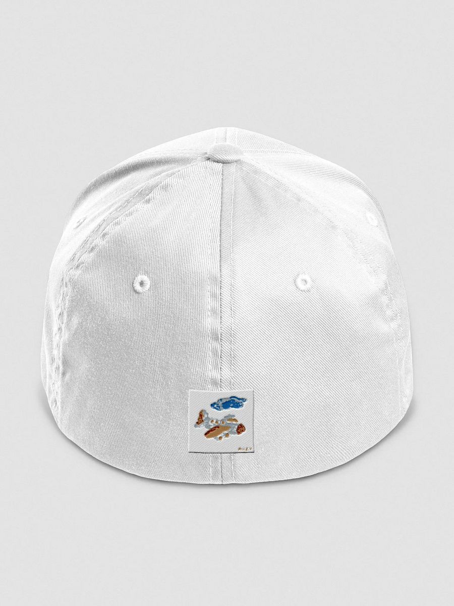 Kid Airplane (Flexfit Structured Fitted Cap) product image (7)
