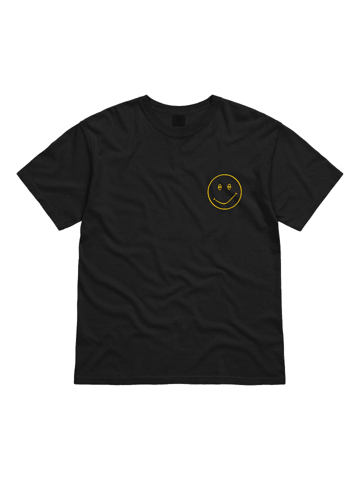 ALRIGHT ALRIGHT ALRIGHT EMBROIDERED TEE - BLACK & YELLOW product image (1)