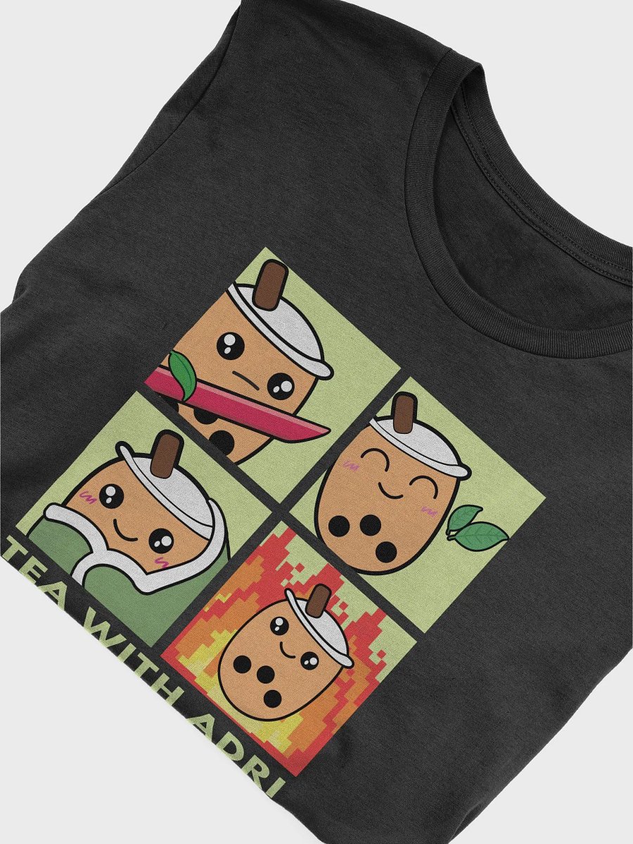 Boba Moods Short Sleeve, Black - 2 Year Anniversary Edition product image (3)