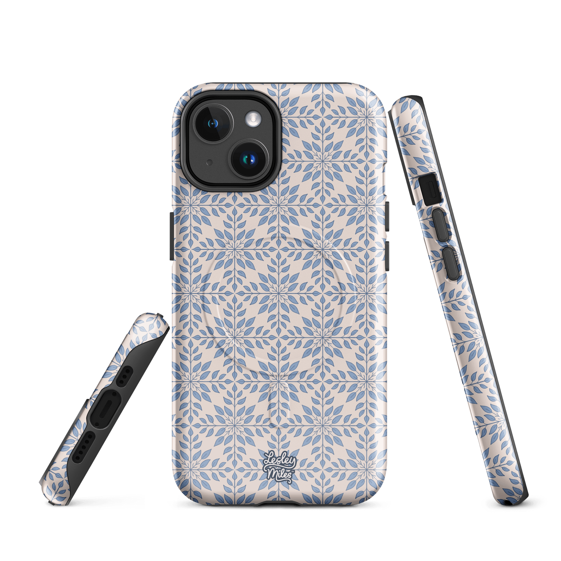 China Blue Diamond Boughs iPhone® MagSafe® Tough Case product image (1)