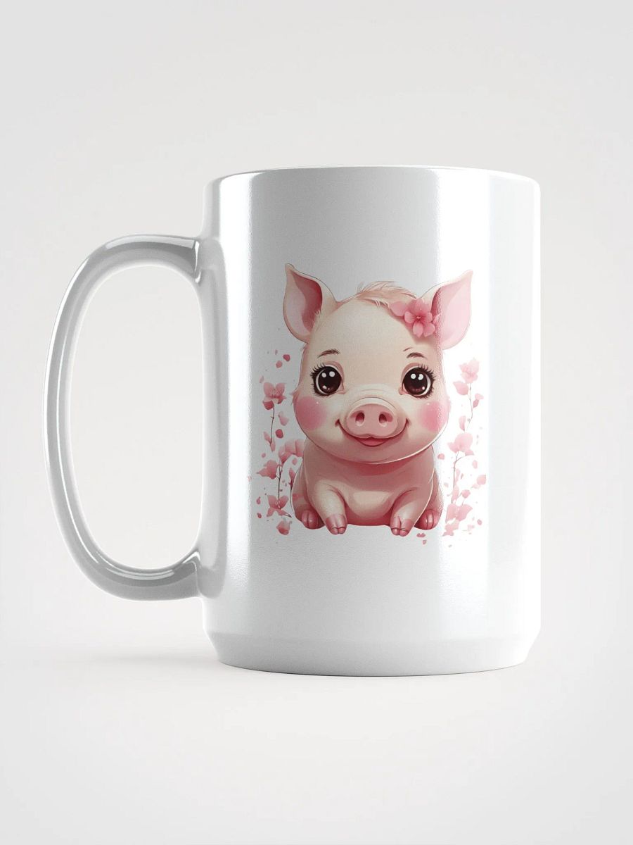 Charming Piglet White Glossy Mug product image (6)