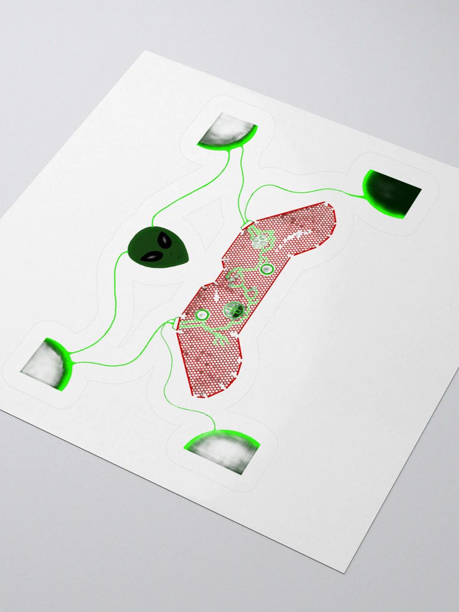 Cyber Control Kiss Cut Stickers product image (10)