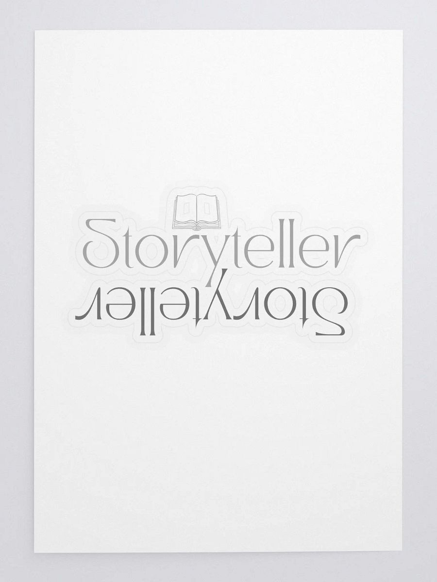 Storyteller Reflection Sticker product image (3)