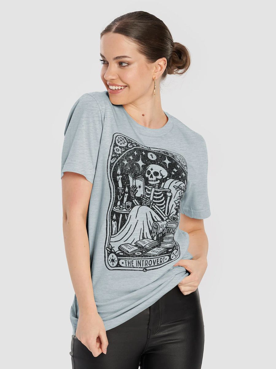 The Introvert Tarot Card T-Shirt product image (52)